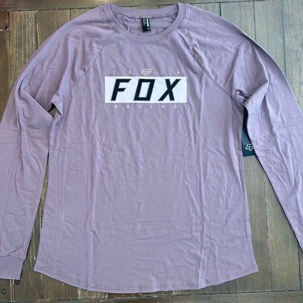 Fox Racing Lavender Crew Neck Shirt